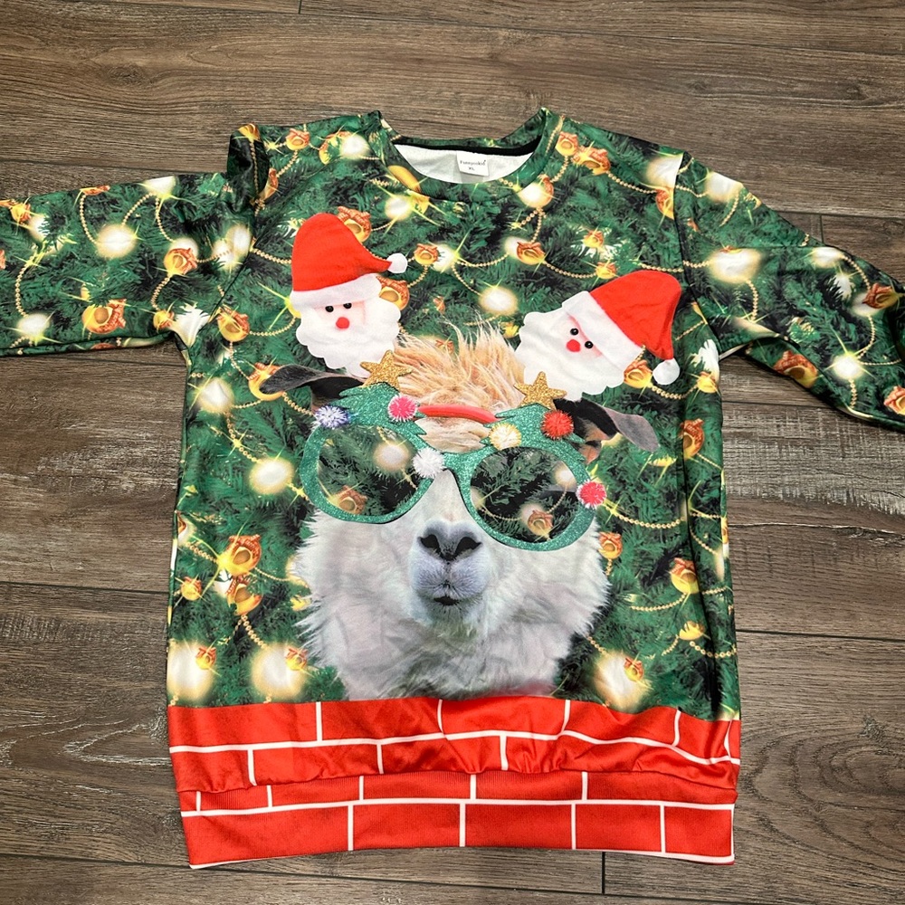 Ugly Christmas sweater crew neck